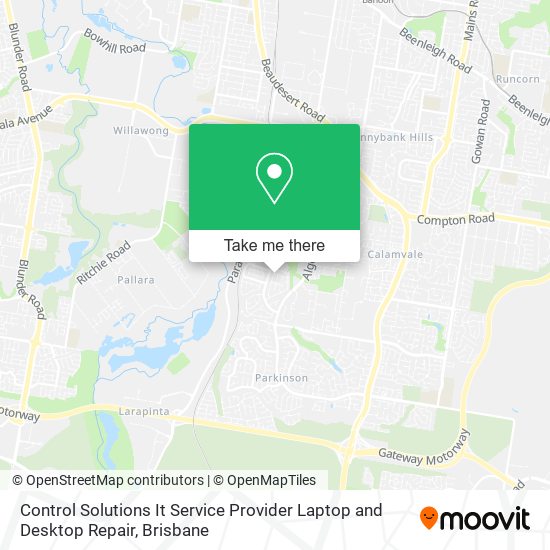 Control Solutions It Service Provider Laptop and Desktop Repair map