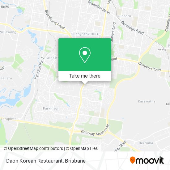 Daon Korean Restaurant map