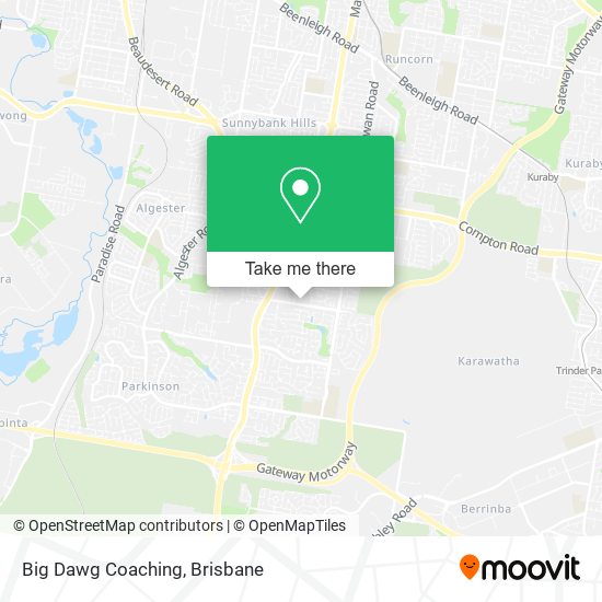 Big Dawg Coaching map
