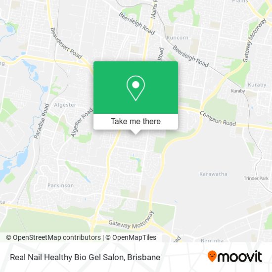 Real Nail Healthy Bio Gel Salon map