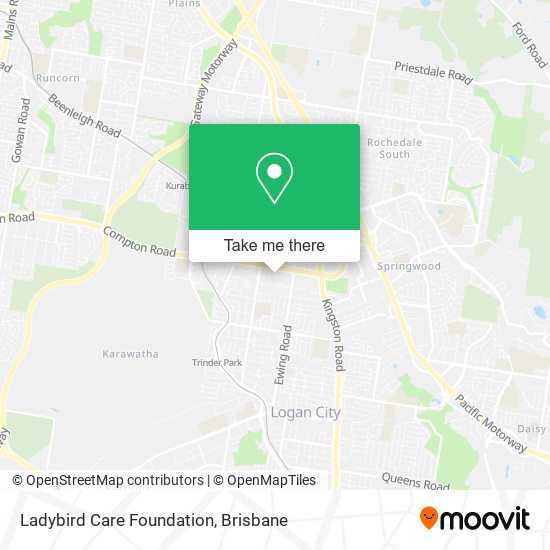 Ladybird Care Foundation map