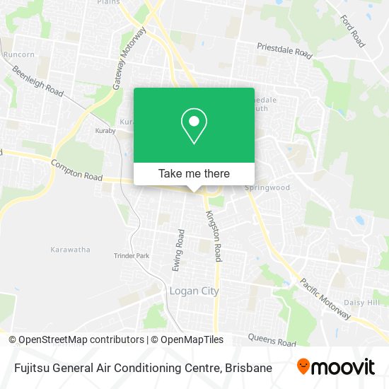 Fujitsu General Air Conditioning Centre map
