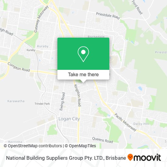 National Building Suppliers Group Pty. LTD. map