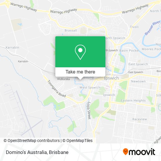 Domino's Australia map