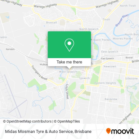Midas Mosman Tyre & Auto Service map