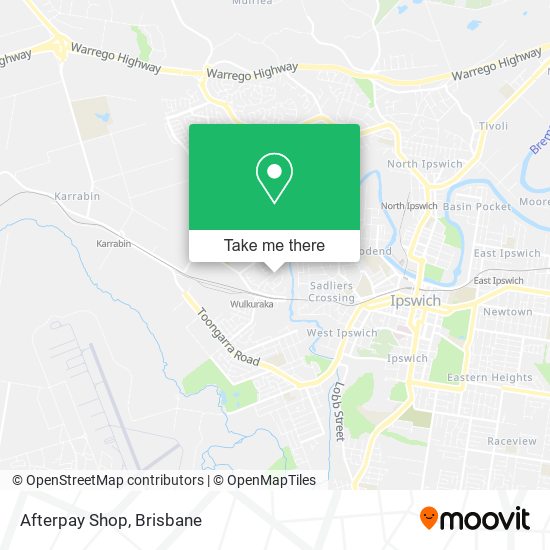 Afterpay Shop map