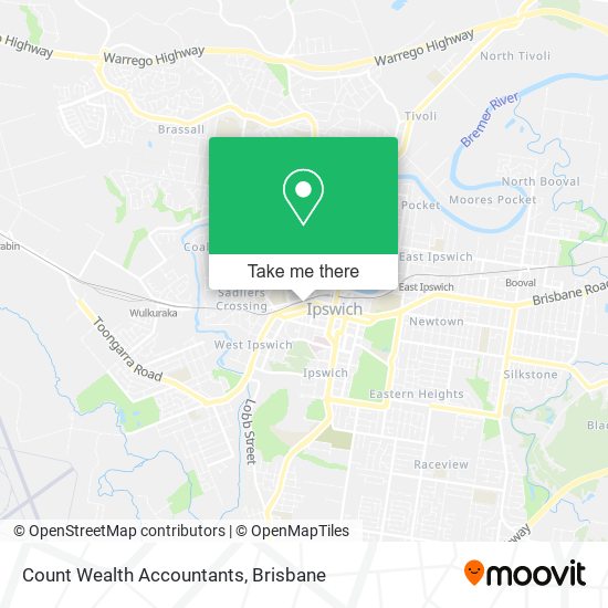 Count Wealth Accountants map