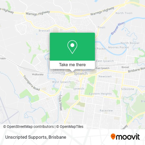 Unscripted Supports map
