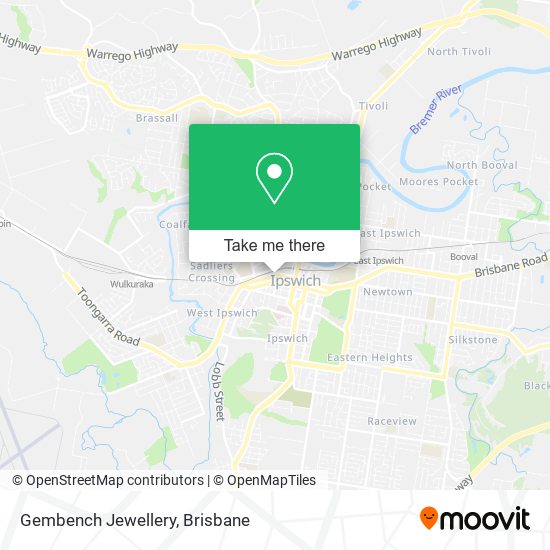 Gembench Jewellery map