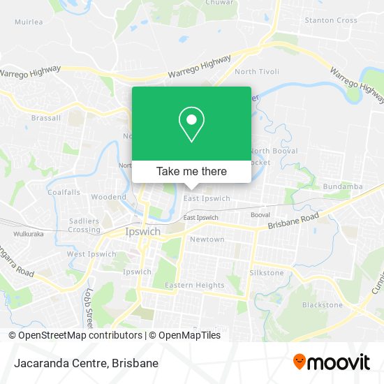 Jacaranda Centre map