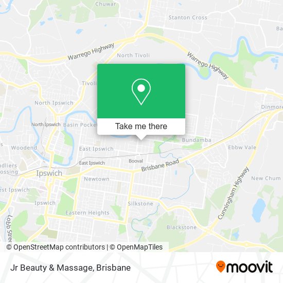 Jr Beauty & Massage map