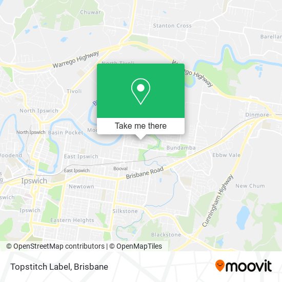 Topstitch Label map