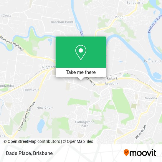 Dads Place map