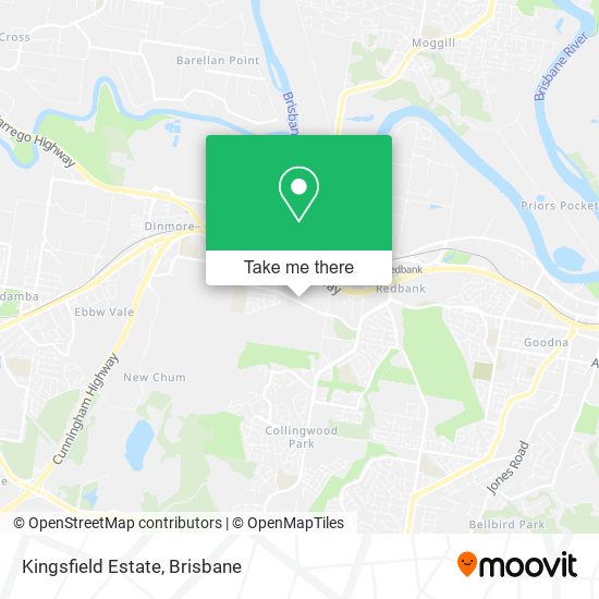 Kingsfield Estate map