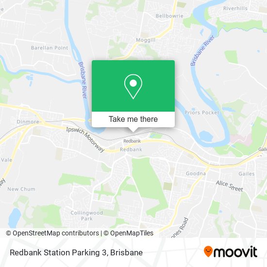 Redbank Station Parking 3 map