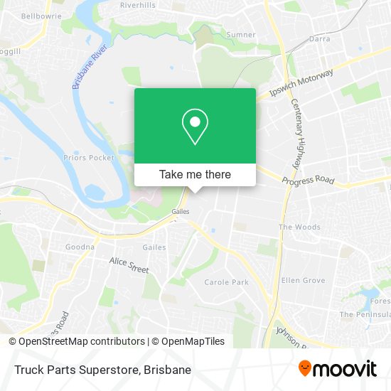 Truck Parts Superstore map