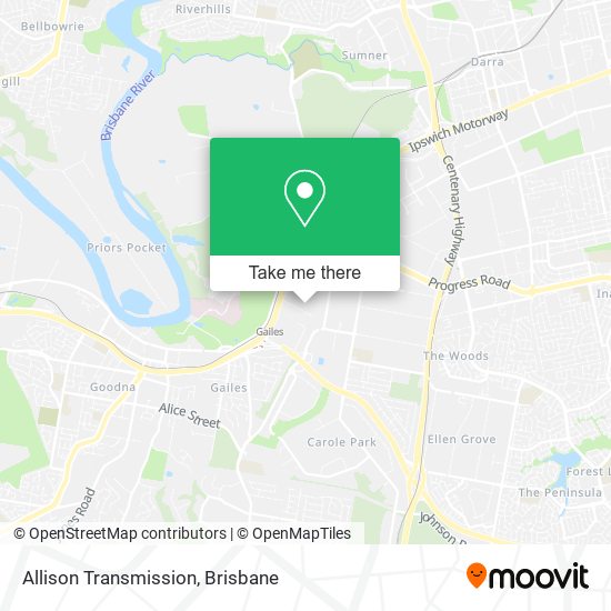 Allison Transmission map