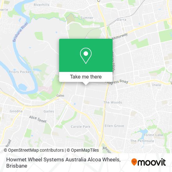 Howmet Wheel Systems Australia Alcoa Wheels map