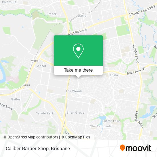 Caliber Barber Shop map