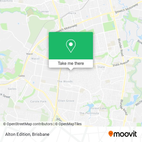 Alton Edition map