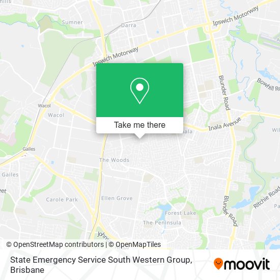 State Emergency Service South Western Group map