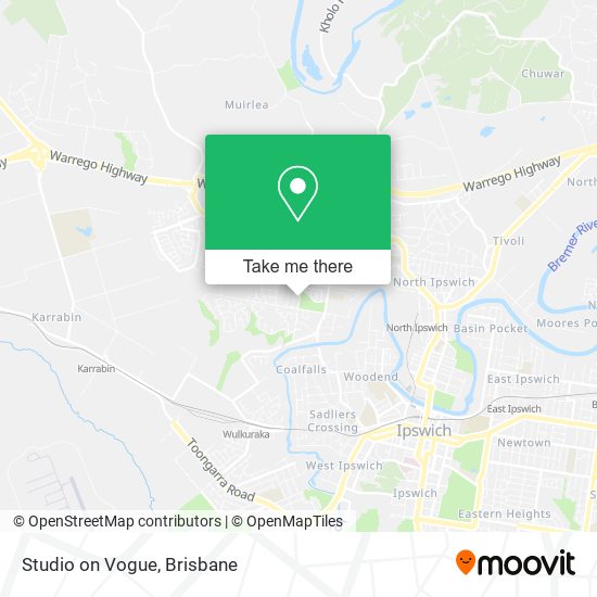 Studio on Vogue map