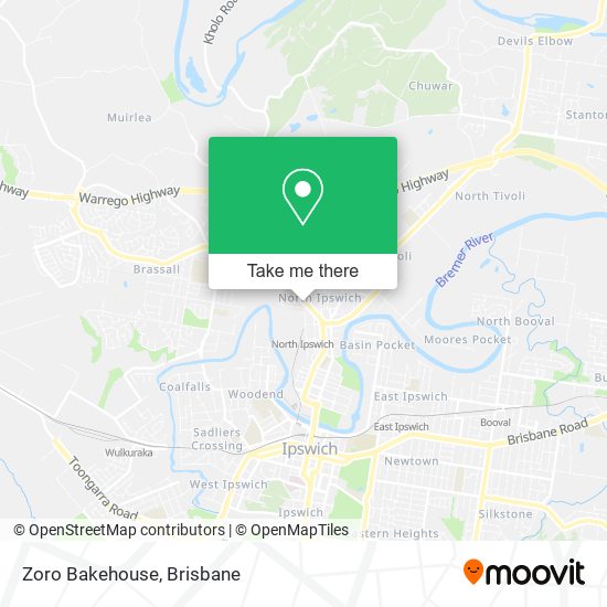 Zoro Bakehouse map
