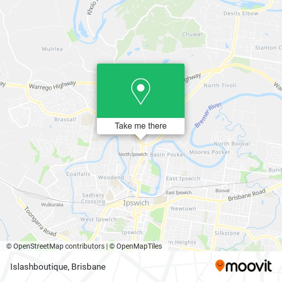 Islashboutique map