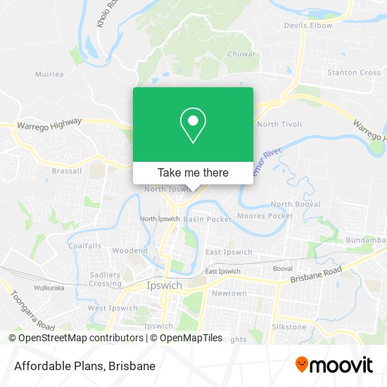 Affordable Plans map