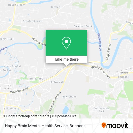 Mapa Happy Brain Mental Health Service