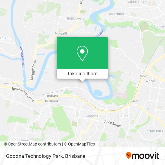 Goodna Technology Park map