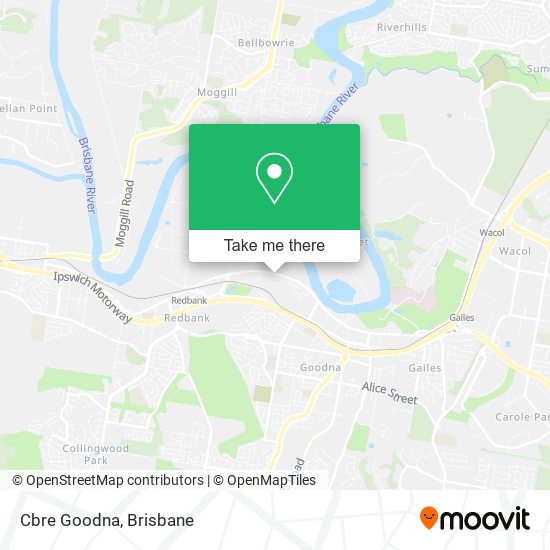 Cbre Goodna map