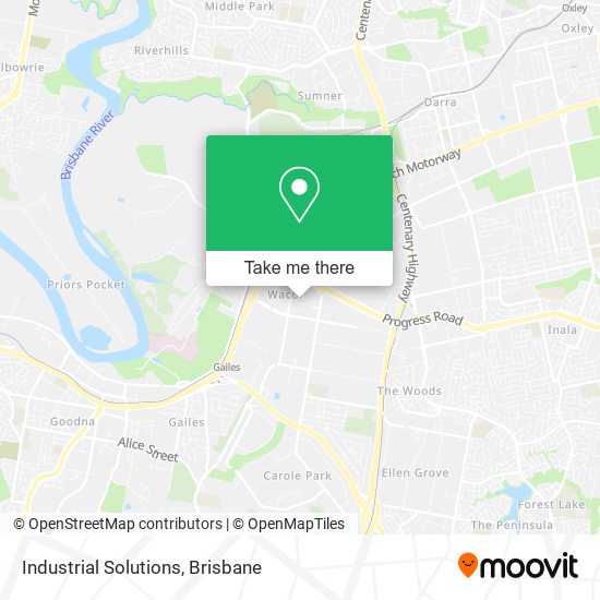 Industrial Solutions map