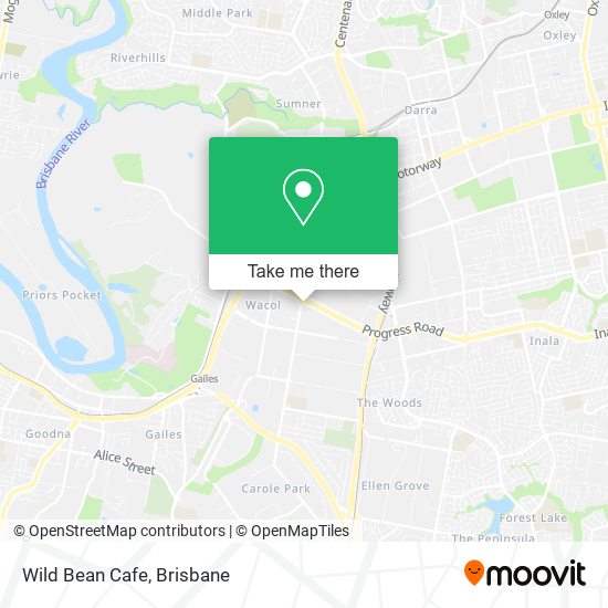 Wild Bean Cafe map