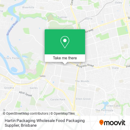 Hartin Packaging Wholesale Food Packaging Supplier map