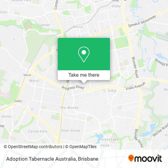 Adoption Tabernacle Australia map