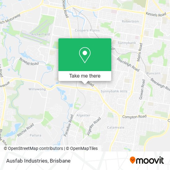 Ausfab Industries map