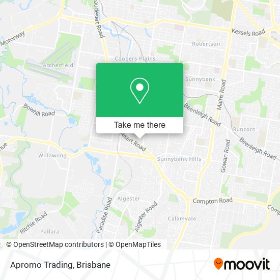 Apromo Trading map