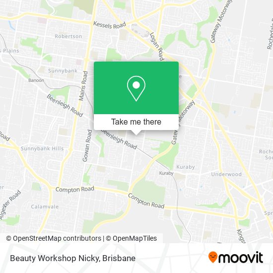 Beauty Workshop Nicky map