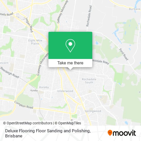 Deluxe Flooring Floor Sanding and Polishing map