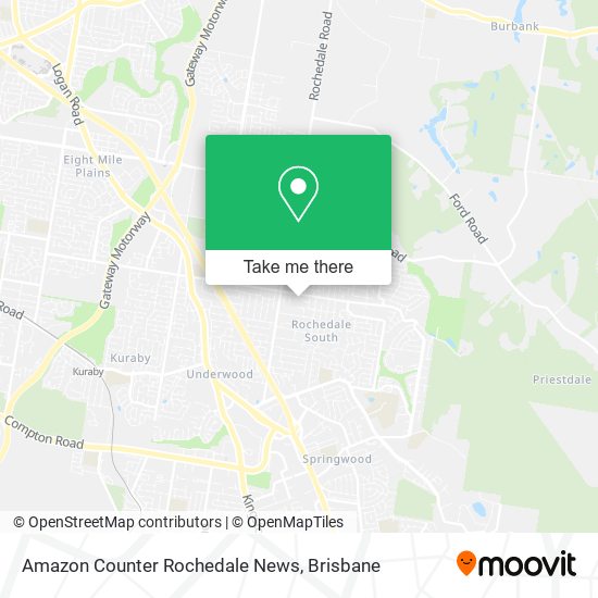 Amazon Counter Rochedale News map