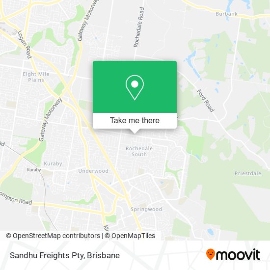 Sandhu Freights Pty map
