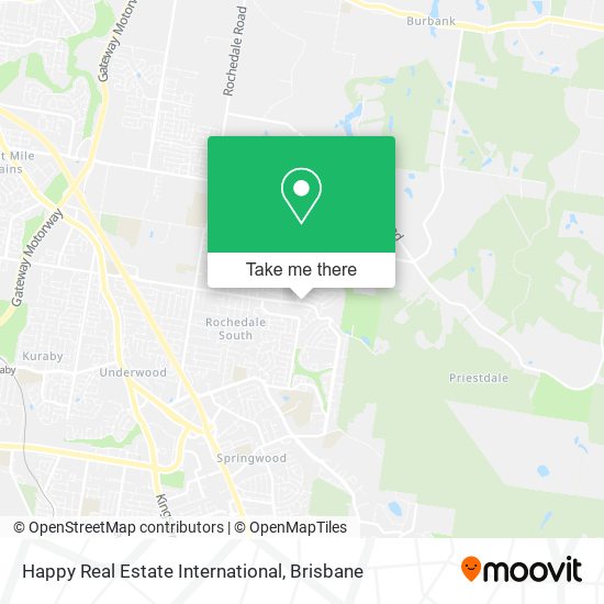 Happy Real Estate International map