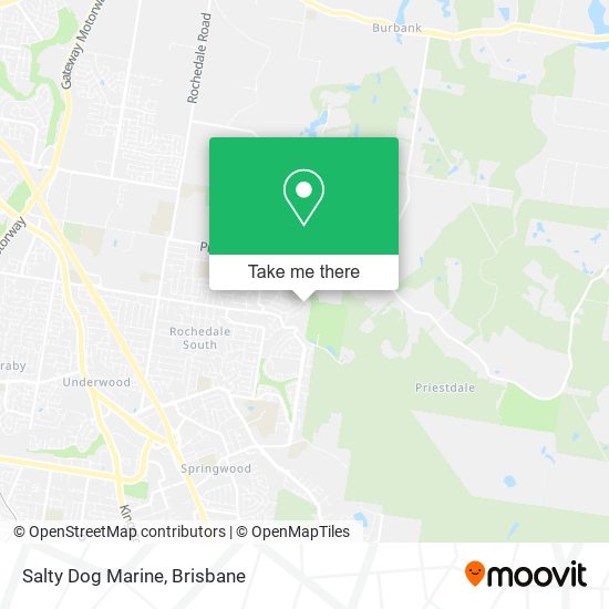Salty Dog Marine map