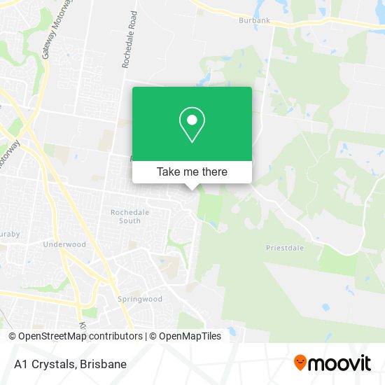 A1 Crystals map