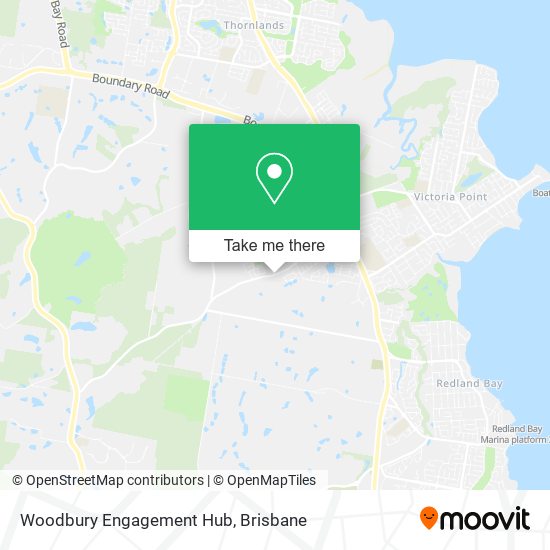 Woodbury Engagement Hub map
