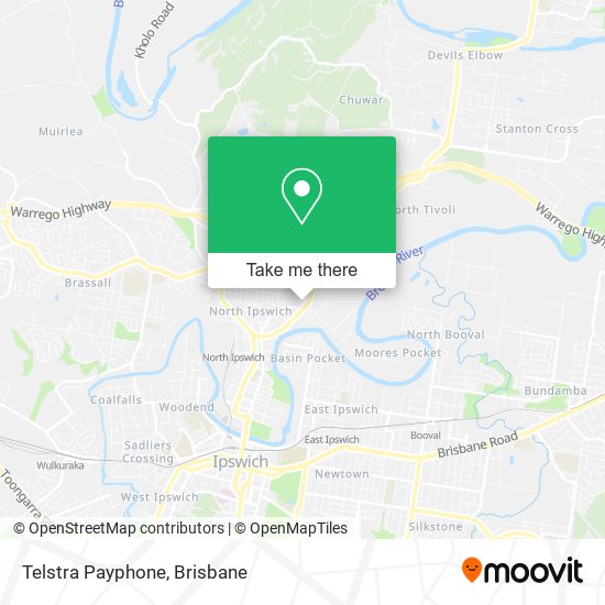 Telstra Payphone map