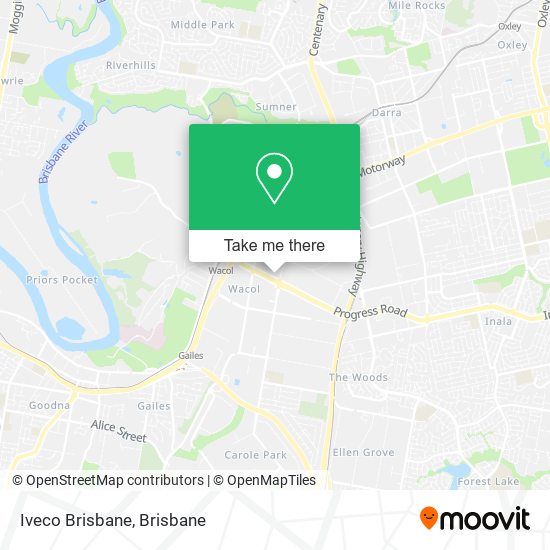 Iveco Brisbane map