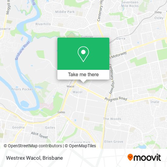 Westrex Wacol map