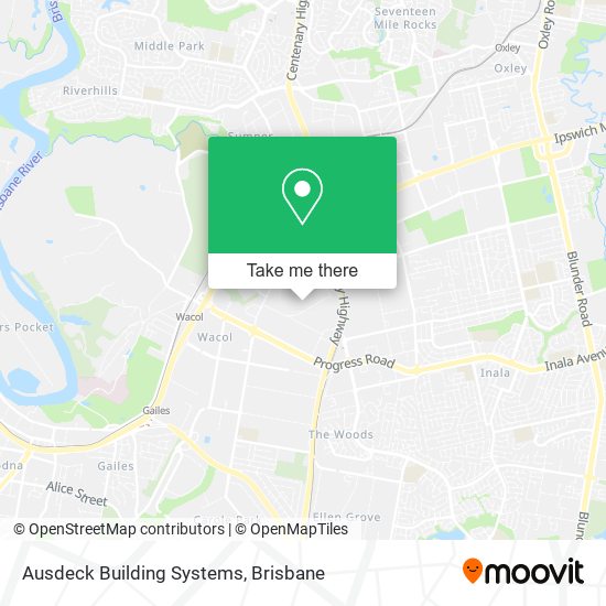 Ausdeck Building Systems map